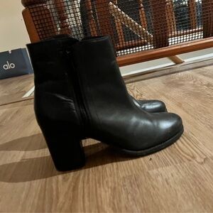 Thursday Boot Company Black Heeled Boots